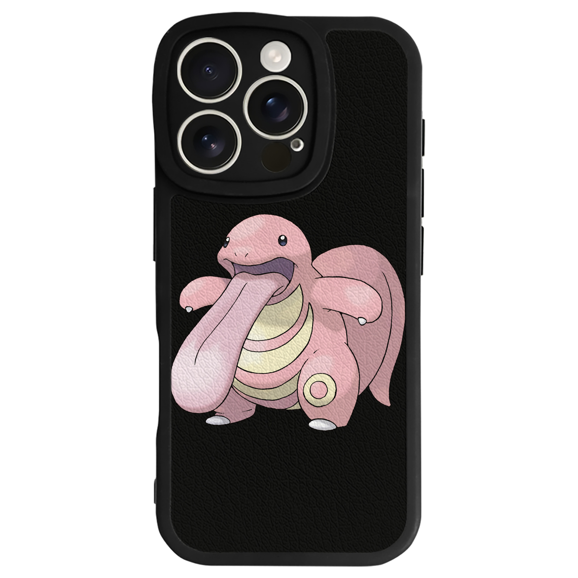 （画像用） ポケットモンスター Pokémon 【iPhone 16シリーズ対応】シリコンスマホケース（レザー調） 材質：シリコン